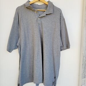 Tommy Bahama Men's Polo Shirt Gray Size 2XL